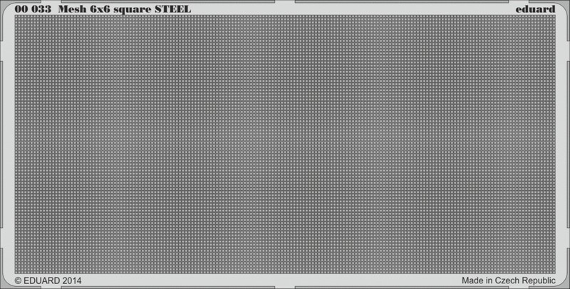 Mesh 6x6 square STEEL - 00033