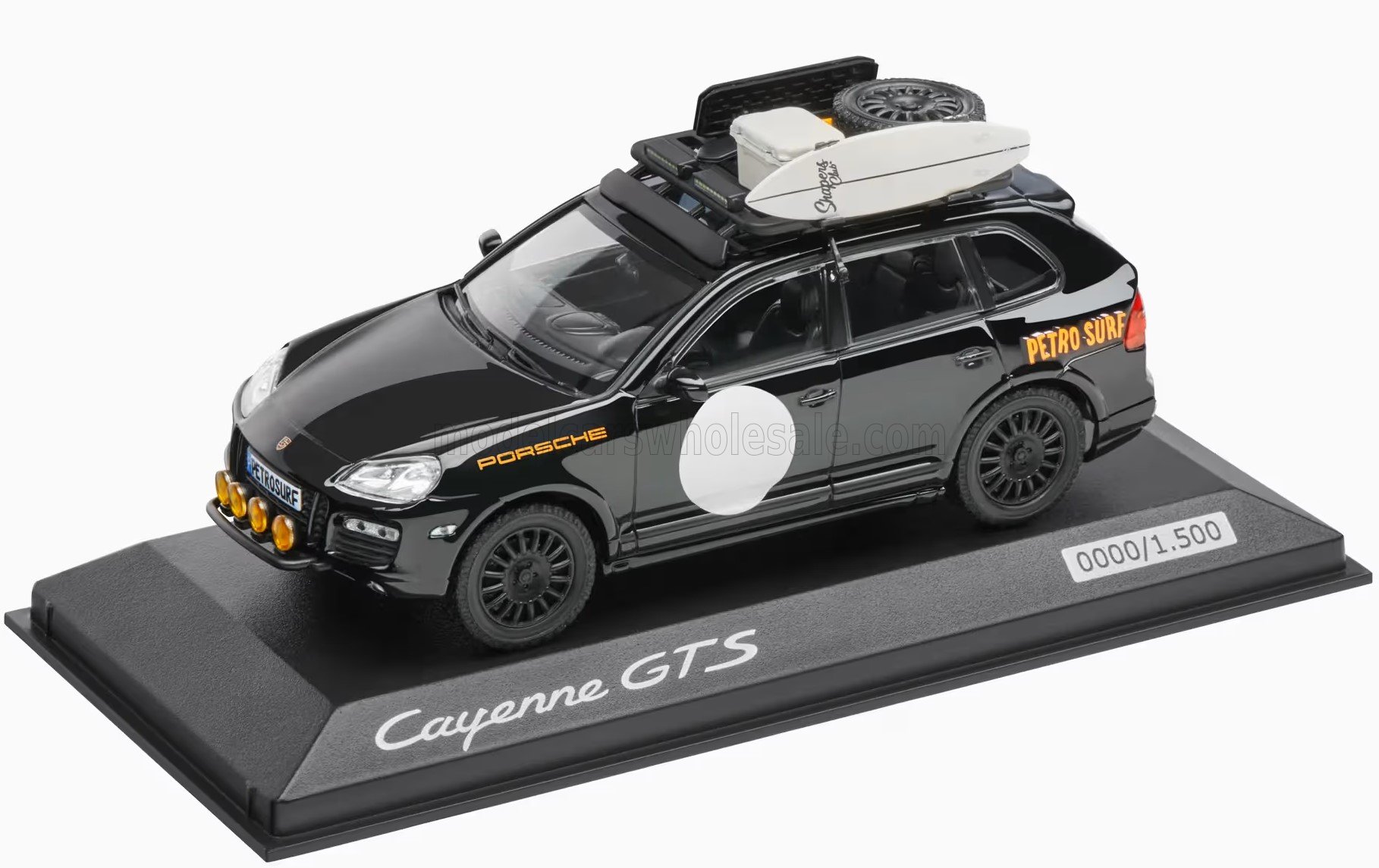 1:43 PORSCHE Cayenne Gts (e1) Psuv (2002), Black - WAP0200370SPSU
