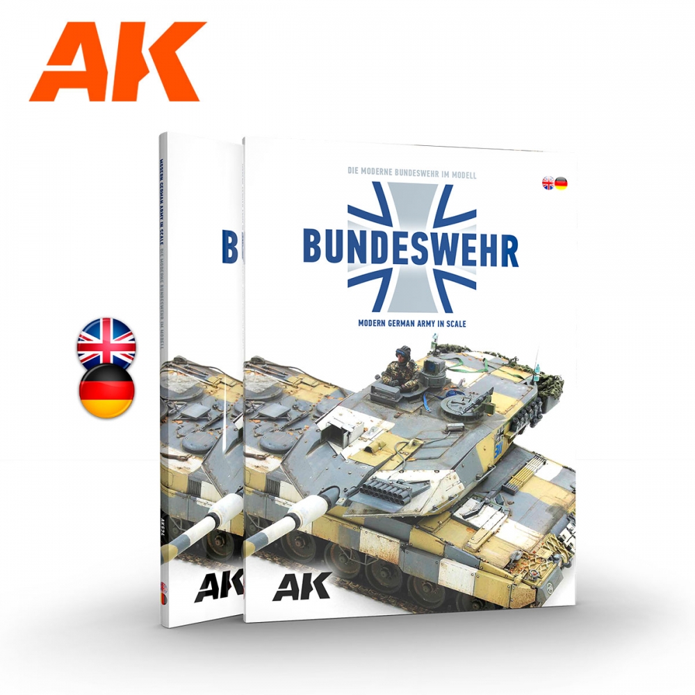 Книга BUNDESWEHR – MODERN GERMAN ARMY IN SCALE / Bundeswehr – Современная немецкая армия в масштабе - AK524