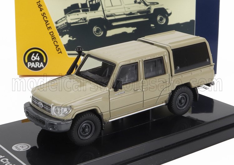 1:64 TOYOTA Land Cruiser Lc79 Pick-up Hard-top Closed Lhd (2014), Sand - PA-55681