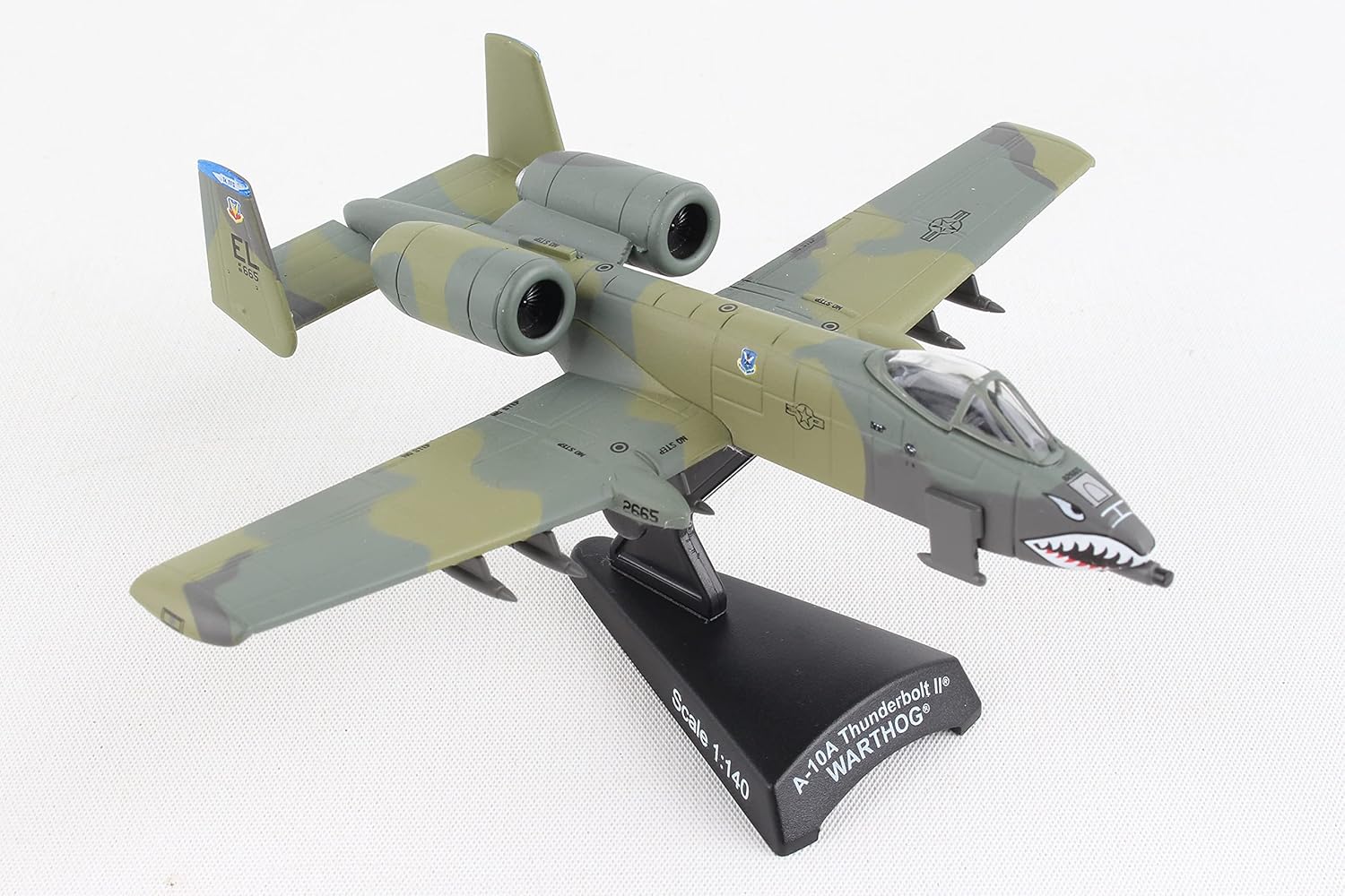 1:140 A-10A Thunderbolt 11 Warthog 'Flying Tigers' 1:140 Diecast Model Plane - 817346027819
