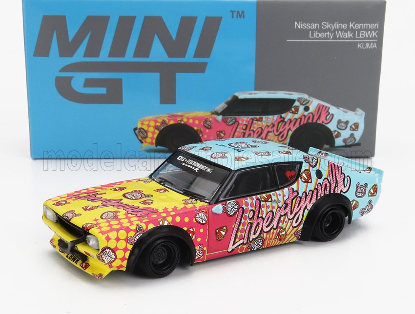 1:64 NISSAN Skyline Kenmeri Liberty Walk Rhd (1973), Various - MGT00698-R