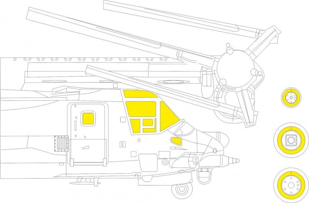 1:48 Окрасочная маска для MV-22 - EX773