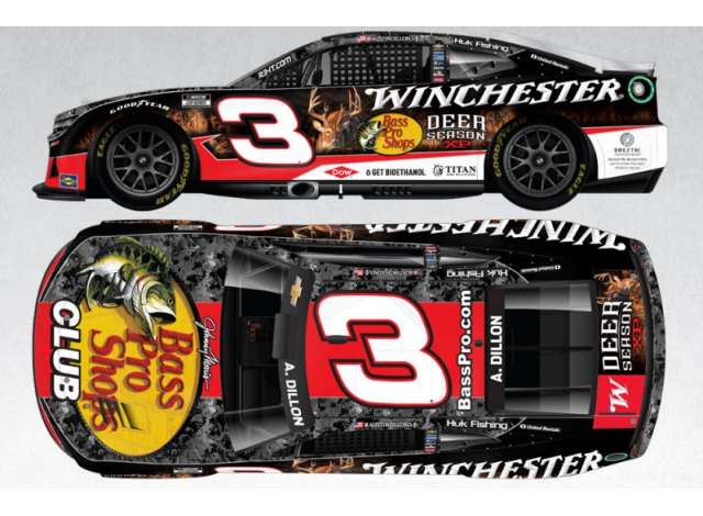 1:64 Chevrolet #3 Austin Dillon *Bass Pro Shops Winchester Deer Season XP* various 2025 - CX32561BPHAD