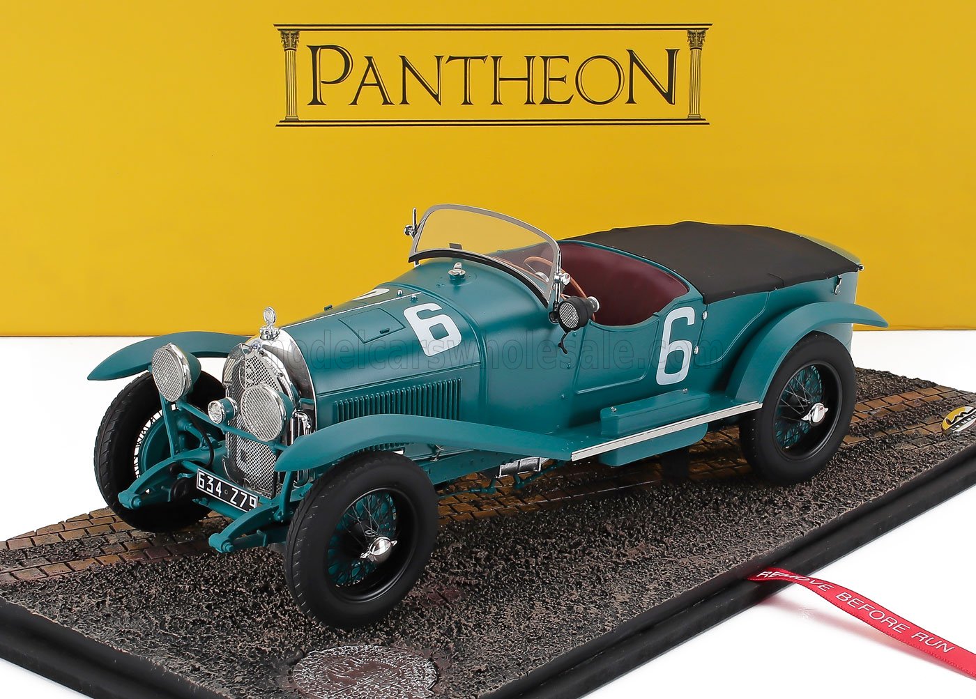1:18 LORRAINE Dietrich B3-6 Spider Team Societe Lorraine De Dietrich №6 Winner 24h Le Mans (1926) Andre Rossignol - Robert Bloch, Blue - 026
