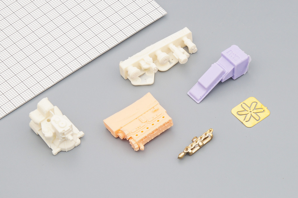 1:43 Сборная модель Двигатель ЗИL-164, ЗИL-158, КАЗ-606 - UMI025