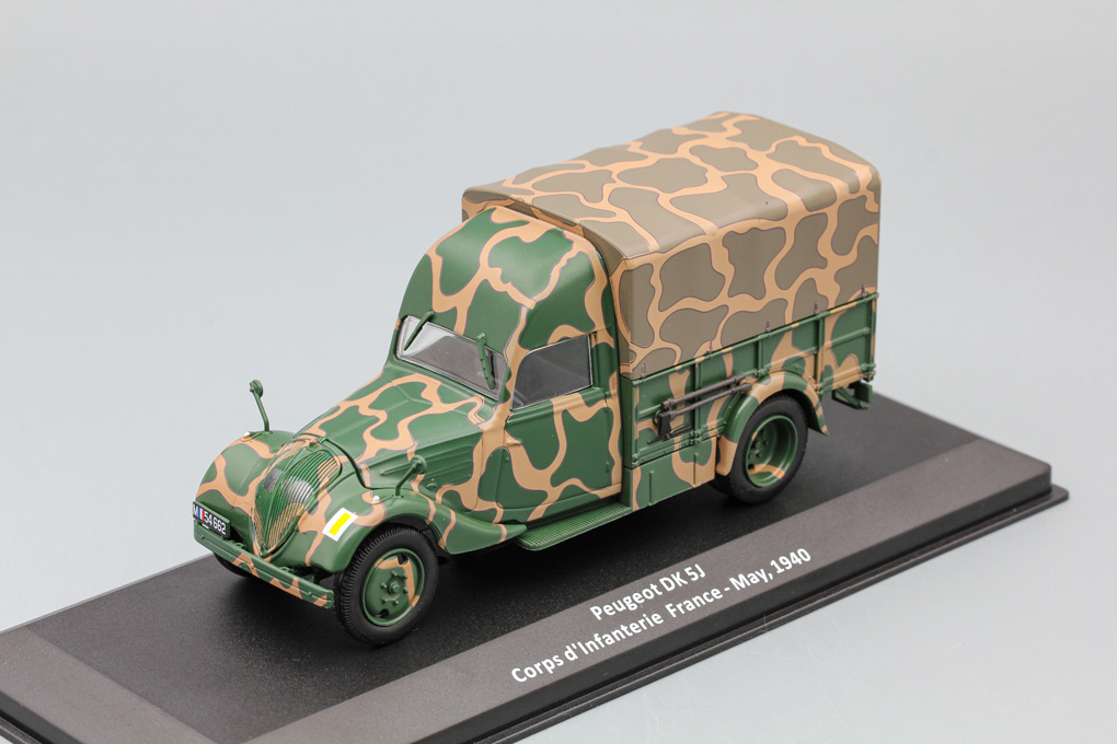 1:43 PEUGEOT DK 5J Corps d'Infanterie France - May 1940 из серии Samochody Wojskowe Ii Wojny Światowej - SW013