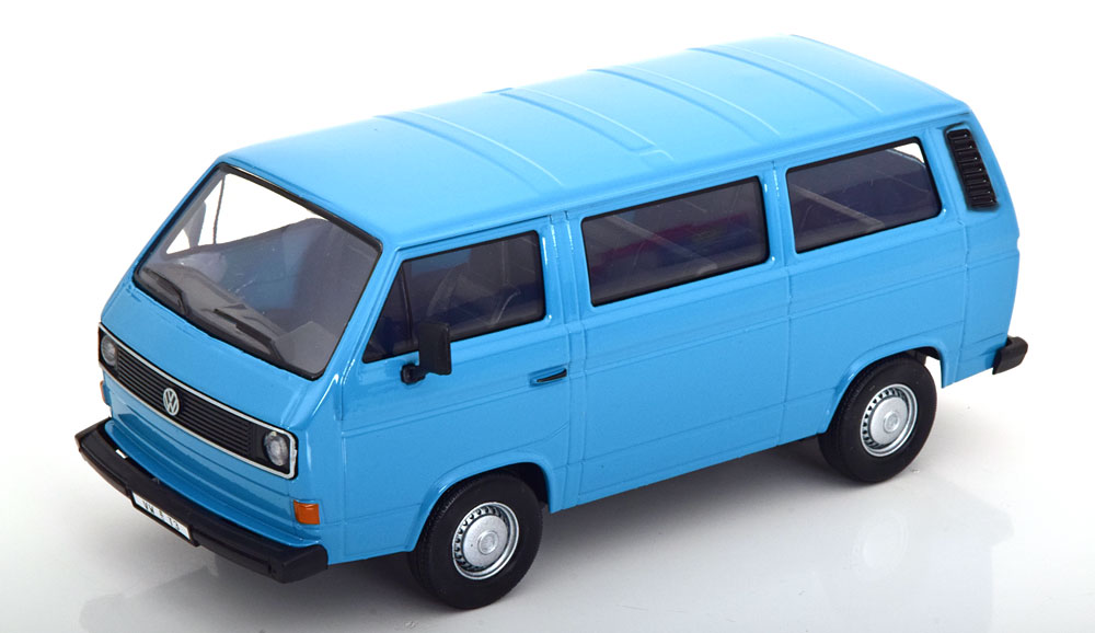 1:24 VOLKSWAGEN T3 Bus, blue - 79376BL