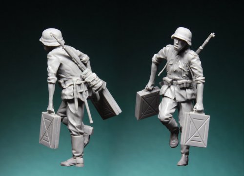 1:35 Немецкий подносчик боеприпасов - 3002