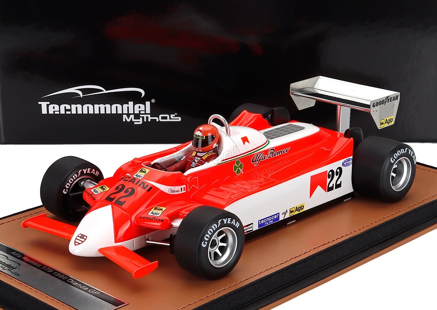 1:18 ALFA ROMEO 179 №22 Dutch GP (Zandvoort) Formula 1 Vittorio Brambilla (1980) - TMD18-421A