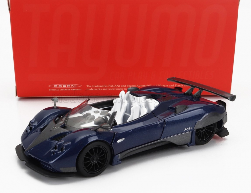 1:36 PAGANI Zonda Hp Barchetta (2018), Blue Black - 36120210