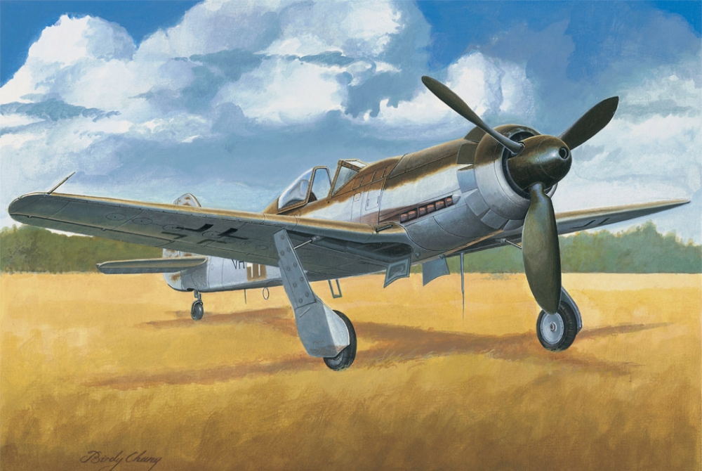 1:48 Сборная модель Самолет Ta152 C-1 - 81702