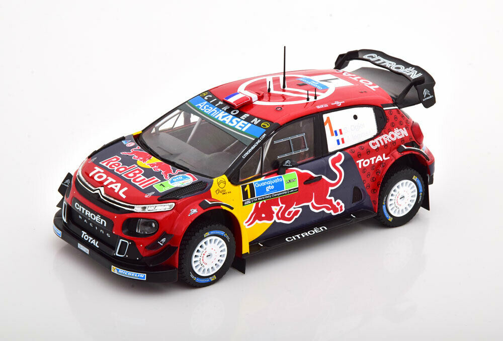 1:24 CITROEN C3 WRC #1 'Red Bull' S.Ogier - J.Ingrassia Winner Rally Mexico 2019 - 24RAL001