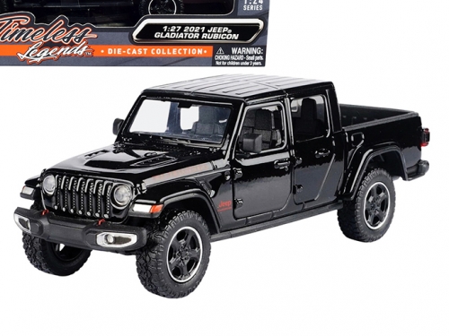 1:24 JEEP Gladiator Overland Hard Top 2020, black - 79368BK