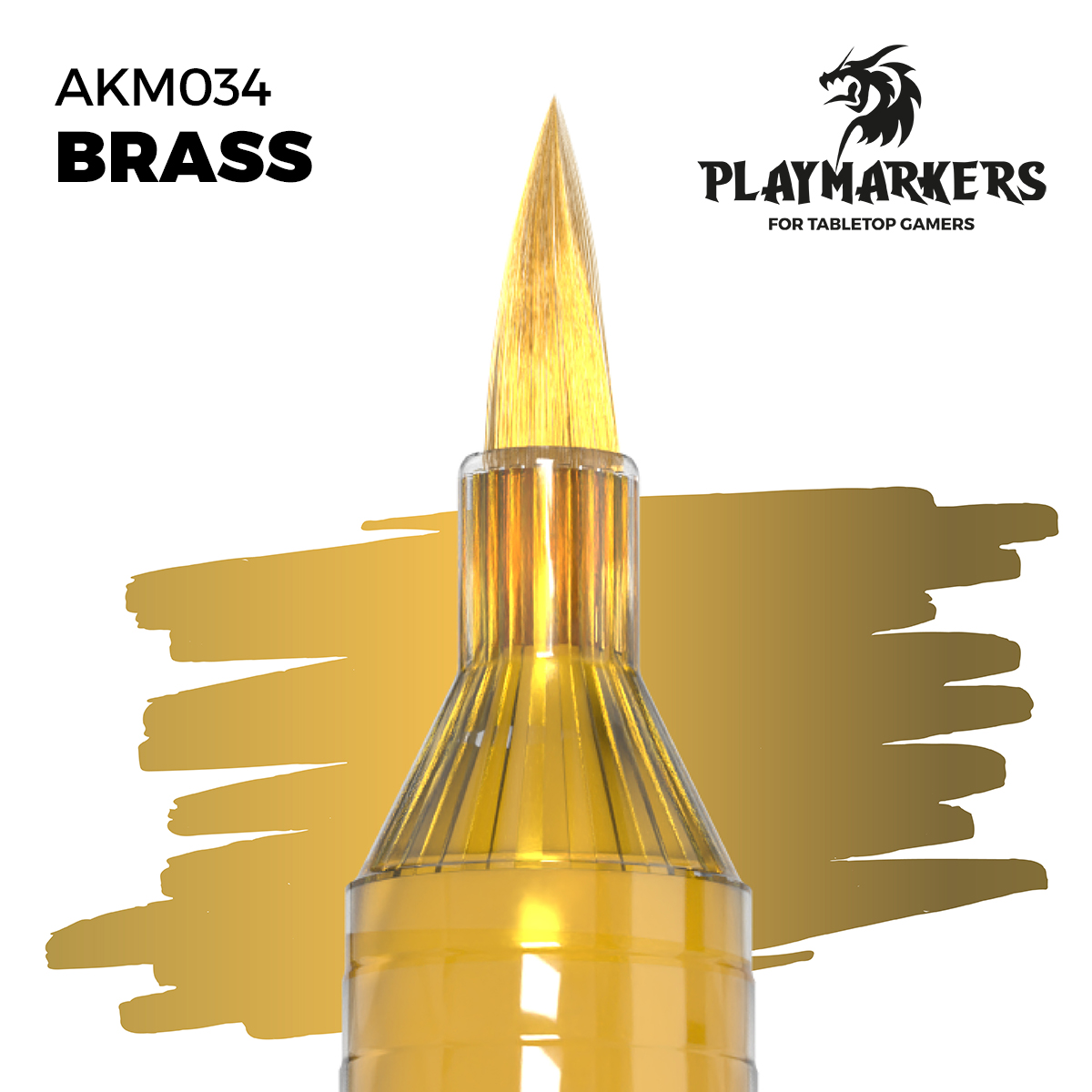 Маркер акриловый PLAYMARKER - Латунь / BRASS – PLAYMARKER - AKM034