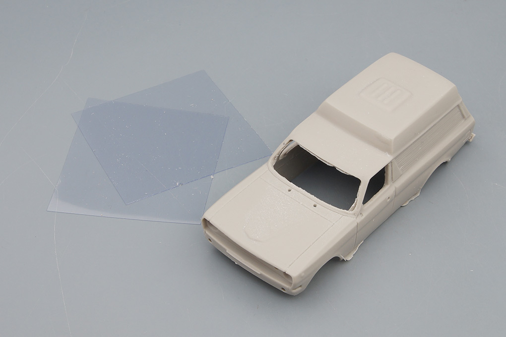 1:43 Набор для конверсии Фургон на базе Горький-24 - UM-K059