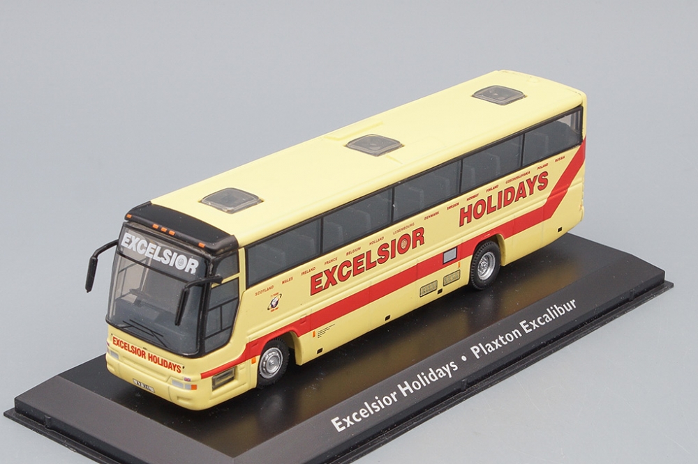 1:72 VOVLO B10M-62 Plaxton Premiere Coach 'Excelsior Holidays' (1977), yellow - 4642111