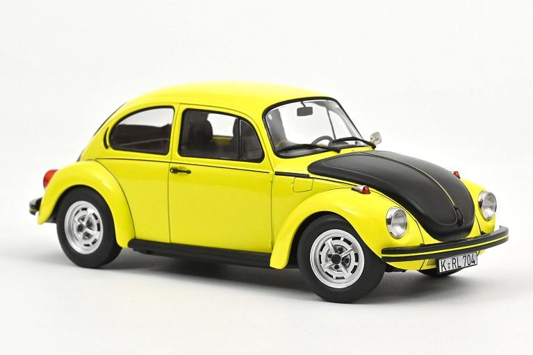 1:18 VOLKSWAGEN Beetle 1303S (1973), Yellow/Black - 188536