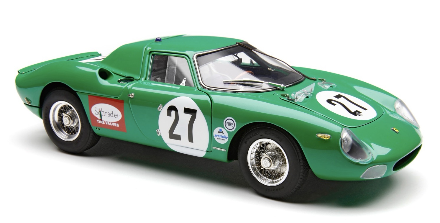 1:18 FERRARI 250 LM №27 Longnose 24h Daytona Piper/Attwood (1966), green - M-278