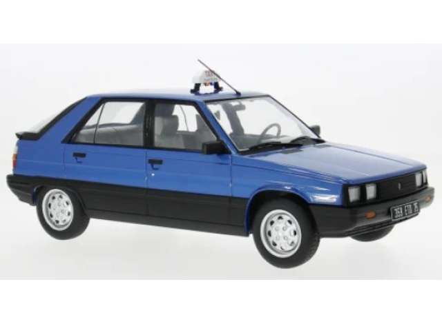 1:18 RENAULT 11 GTL Taxi (F) (1985), blue - MCG18833