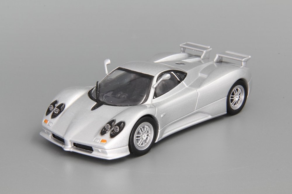 1:43 PAGANI Zonda C12S, Суперкары 21, silver - SUP021