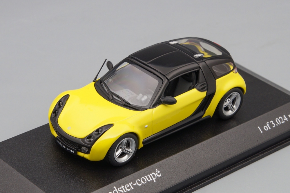 1:43 SMART Roadster Coupe 2003, yellow - 400032120