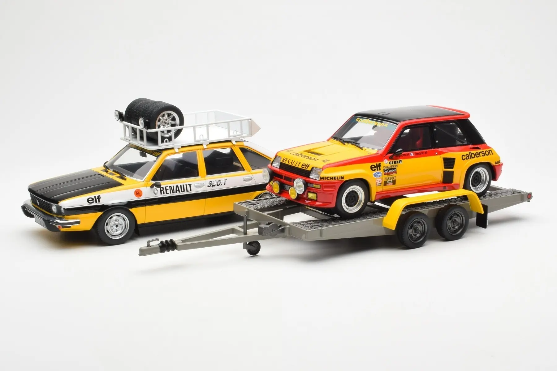 1:18 RENAULT 30 Assistance + RENAULT5 Turbo Rest Car Rally WRC (1979) - OT383