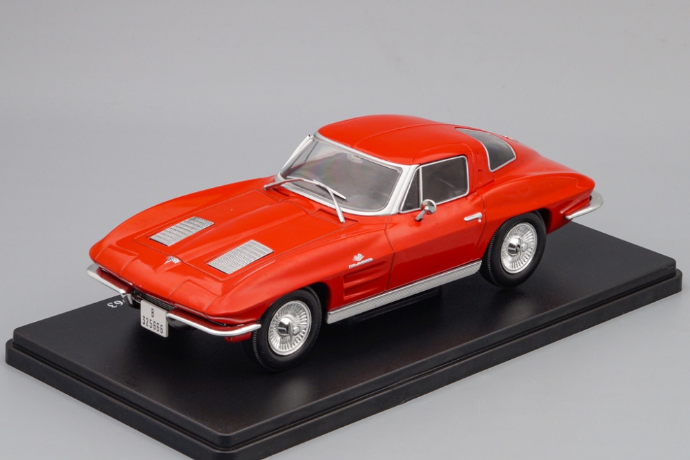 1:24 CHEVROLET Corvette Stingray 1963, red - ALT697
