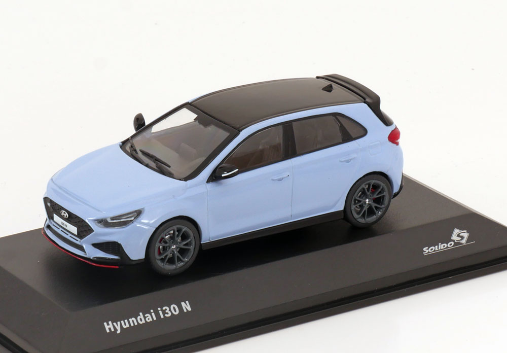 1:43 HYUNDAI i30 N (2022), lightblue - S4314401