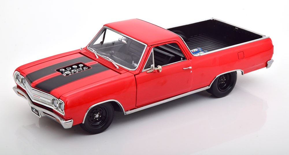 1:18 CHEVROLET El Camino (1965), red / black - A1805411B