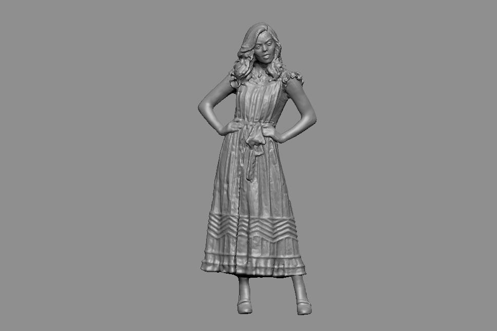 1:43 Фигурка Цыганка (под покраску) - К-51р