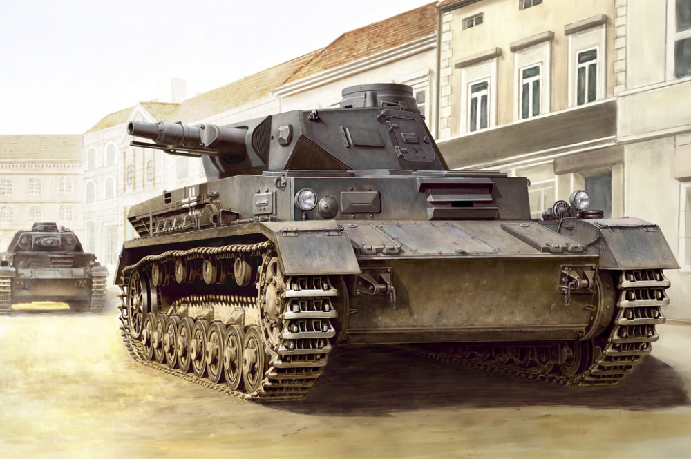 1:35 Сборная модель German Panzerkampfwagen IV Ausf C - 80130