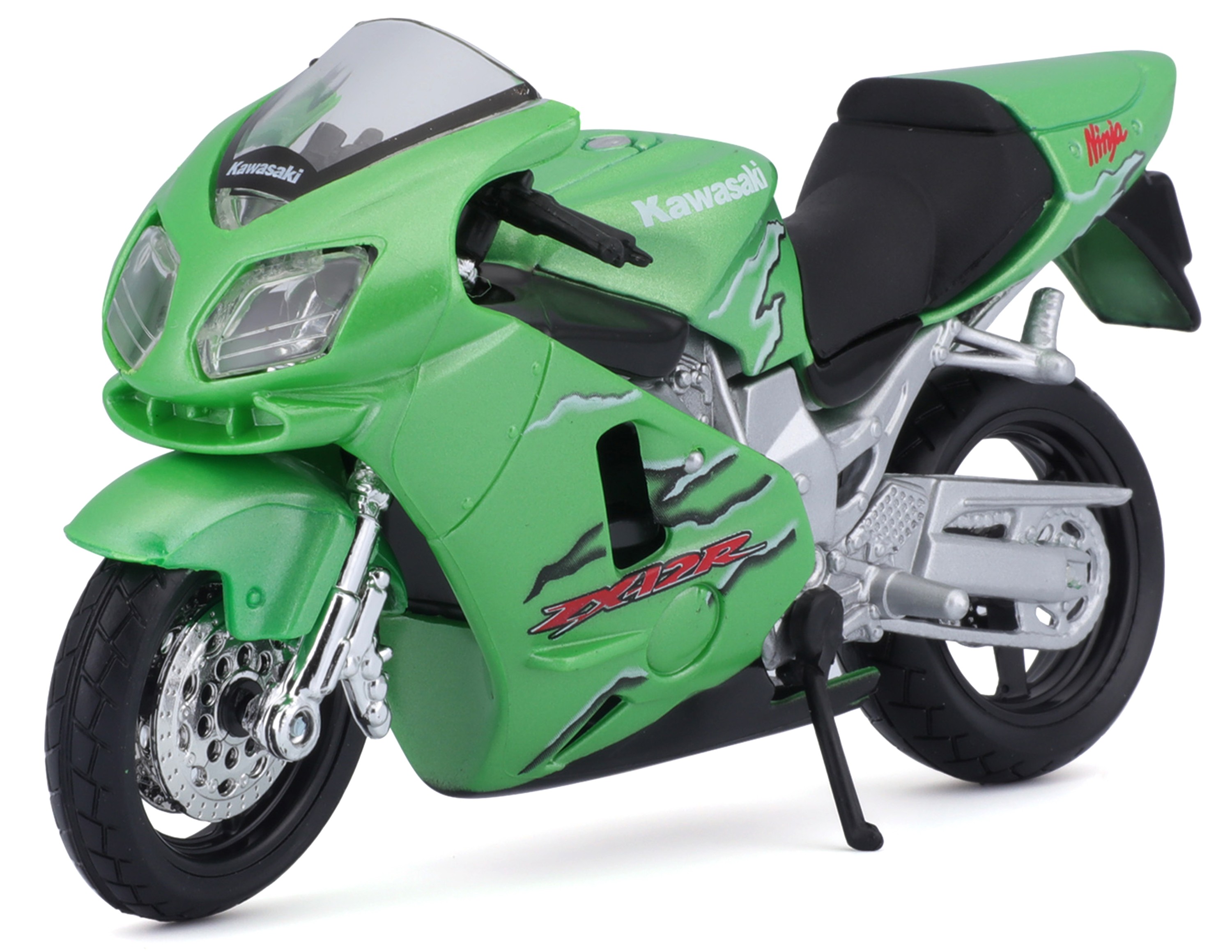 1:18 KAWASAKI Ninja ZX-12R, зеленый - 332G