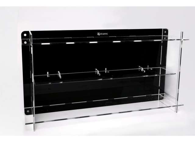1:18 Acrylic Multicase for four 1/18 scale cars (2x2). Can be used either wall mount or desk-top. Package includes parts for wall mounting - atl40016