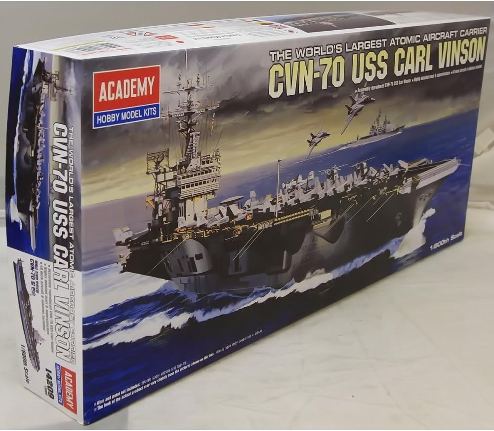 1:800 Сборная модель USS Carl Vinson CVN-70 - 14209