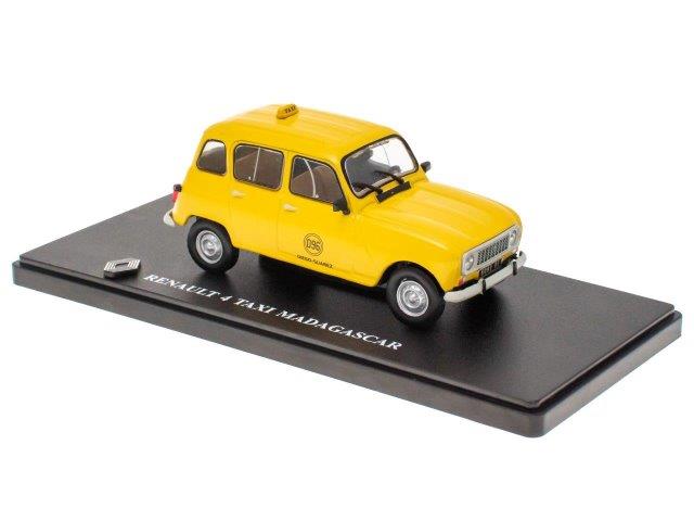 1:43 RENAULT 4 Taxi Madagascar (1983), Yellow - R4P066