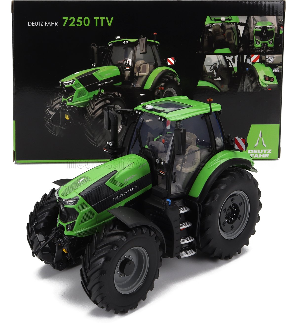 1:32 DEUTZ-FAHR 7250 Ttv Tractor (2018), Green Black - UH6482