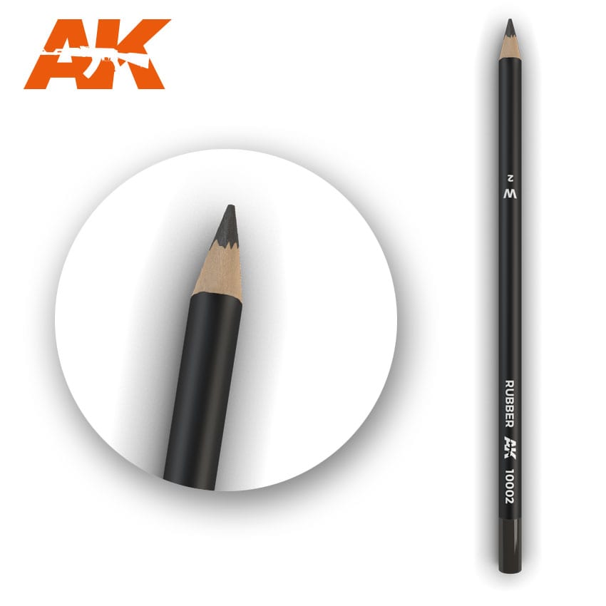 Акварельный карандаш 'Резина' / Watercolor Pencil Rubber - AK-10002