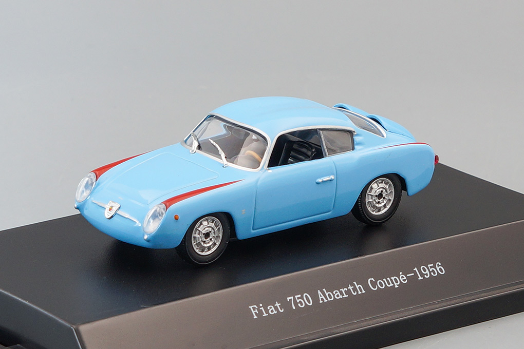 1:43 FIAT 750 Abarth Coupe (1956), azure - 517423
