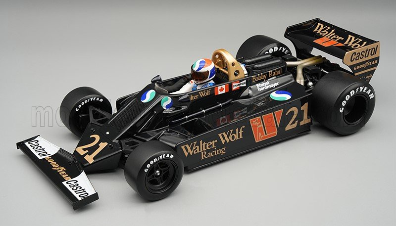 1:18 WOLF F1 WR5 №21 Canada GP (with pilot figure) Bobby Rahal (1978) - TMD18-439C