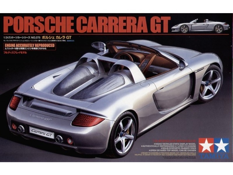 1:24 Сборная модель Porsche Carrera GT - 24275