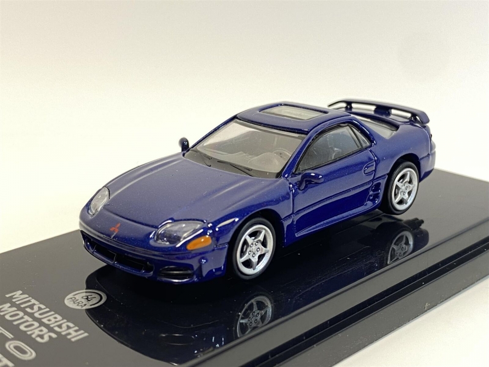 1:64 MITSUBISHI 3000GT GTO руль слева (1994), mariana blue metallic (синий металлик) - 55138L