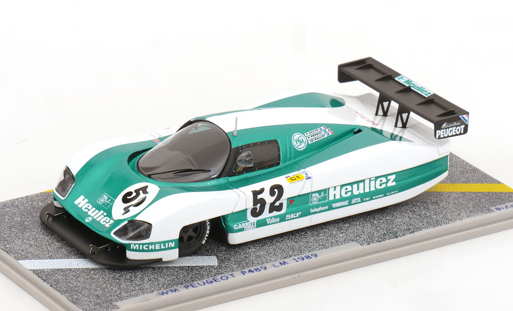 1:43 WM Peugeot 489 №52 24h Le Mans (1989) - BZ195