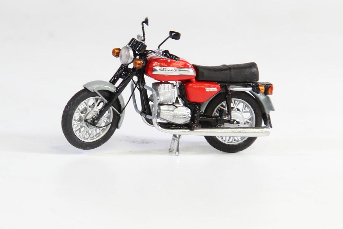 1:43 Ява-638-5 'Чеканка' (серое крыло) - jawa52