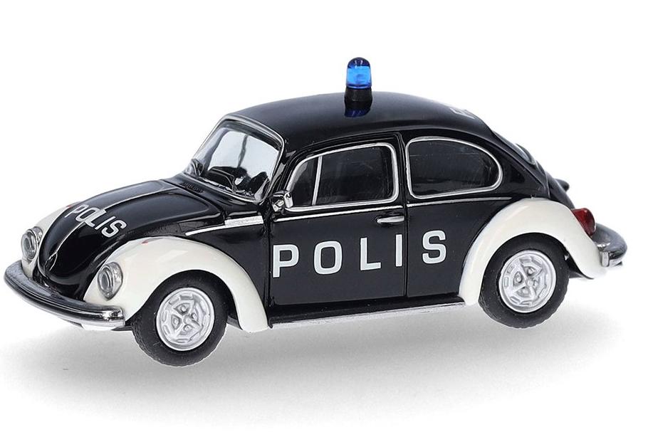 1:87 VOLKSWAGEN Beetle 1303 Шведская полиция - 097390