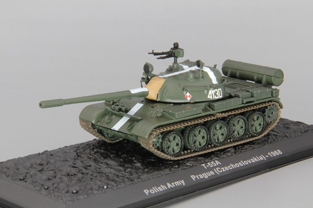 1:72 T-55A Polish Army Prague (Czechoslovakia 1968) - AM19