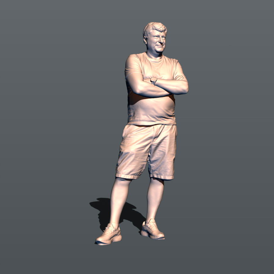 1:24 Фигура Стас (масштаб 1:24, окрашенная) - MPF24-921okr