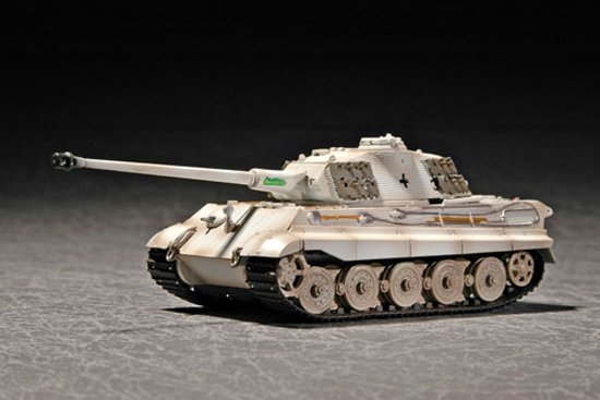 1:72 Сборная модель Танк 'Кингтигр' (башня Порше) с циммеритом - 07292