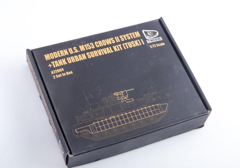 1:72 Сборная модель Modern U.S. M153 Crows II System+Tank Urban Survival Kit I (Tuski) - A72004