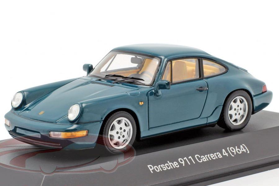 1:43 PORSCHE 911 Carrera 4 (964) (1989), amazon green - MAP02003517
